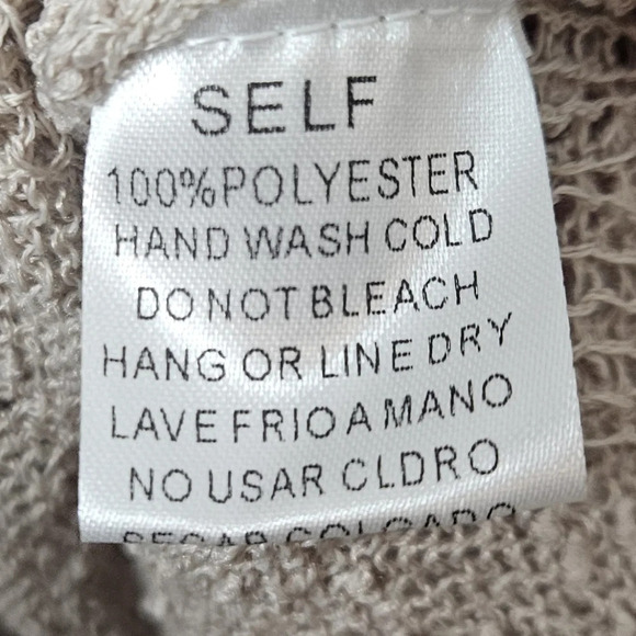 New! Easel Long Sleeve Knitted Pullover S - Picture 9 of 10